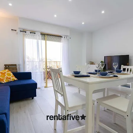 Rentafive - Nuevo - Terraza - Aa - 2 Min Paseo Apartamento Santa Pola